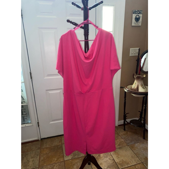 Women's Alexia Admor Pink Dress Size 3X - Picture 8 of 8